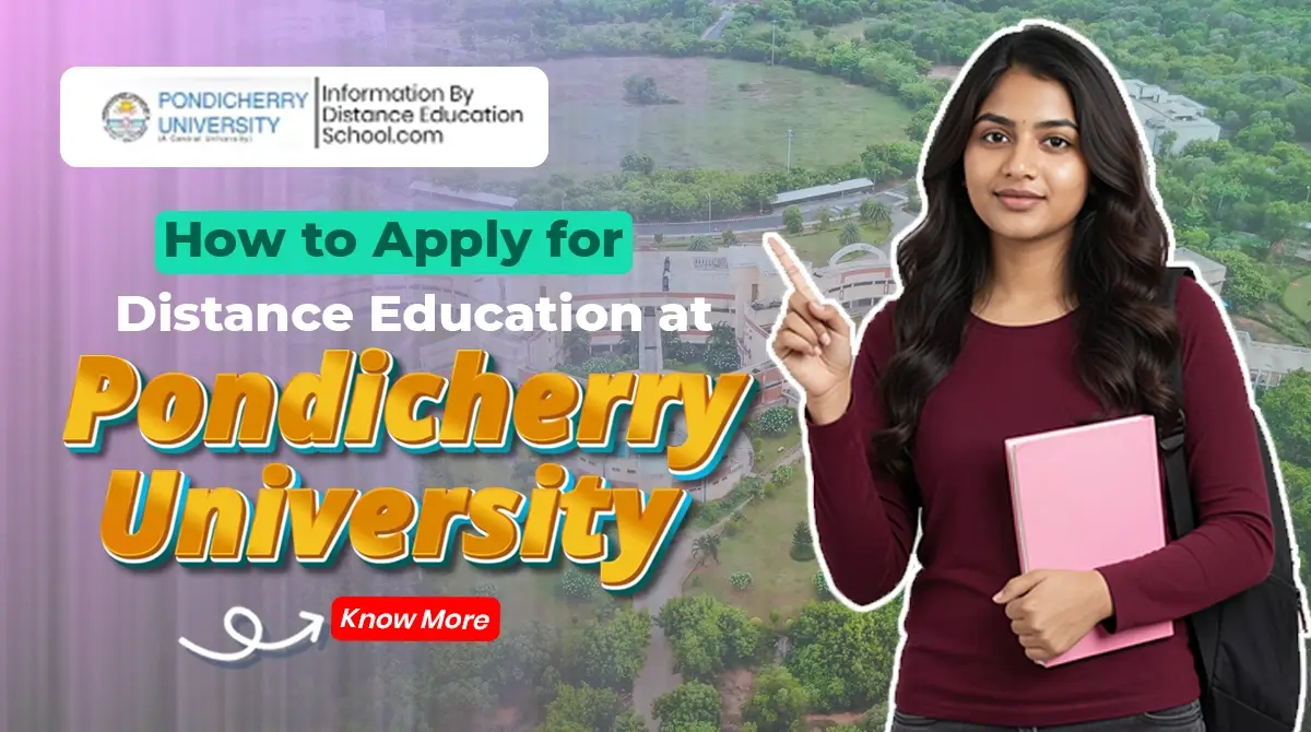How to Apply for Pondicherry University Distance Education?