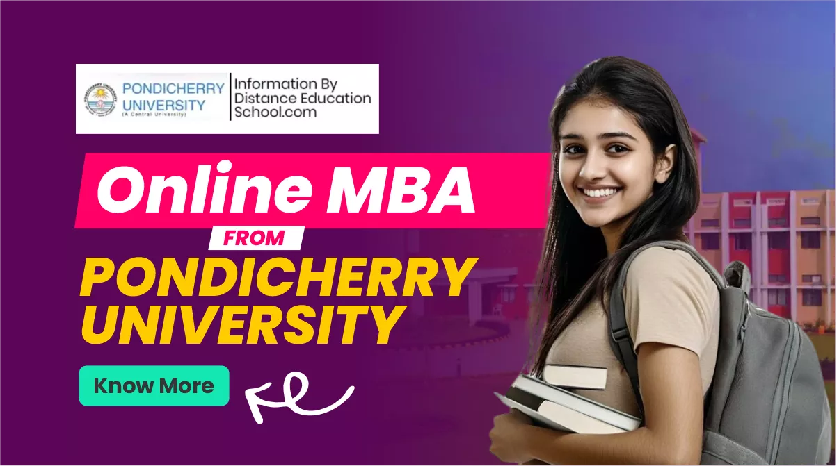 Pondicherry University Online MBA: Admission, Eligibility, Fees, and Career Scope 2026