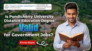 Is a Degree from Pondicherry University Distance Education Valid for Government Jobs?