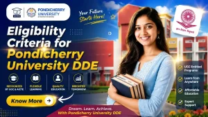 Pondicherry University DDE Eligibility Criteria Guide 2026